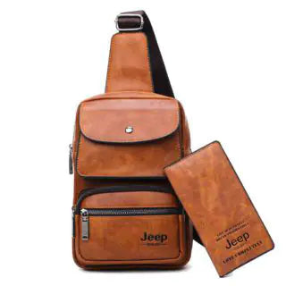 Men's Retro Crossbody Bag - Outdoor Travel Sling Bag