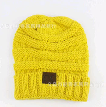 Women's CC Knit Hat - Winter Beanie