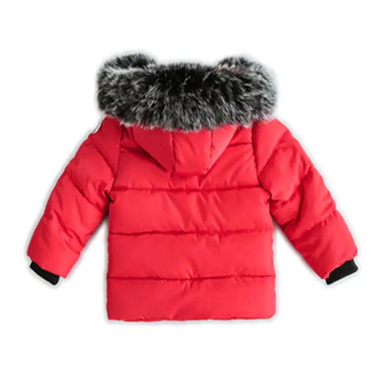 NEW YORKER kids Style  Cotton Jacket with Fur Collar
