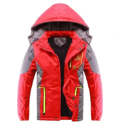 Child's Patchwork Waterproof Jacket