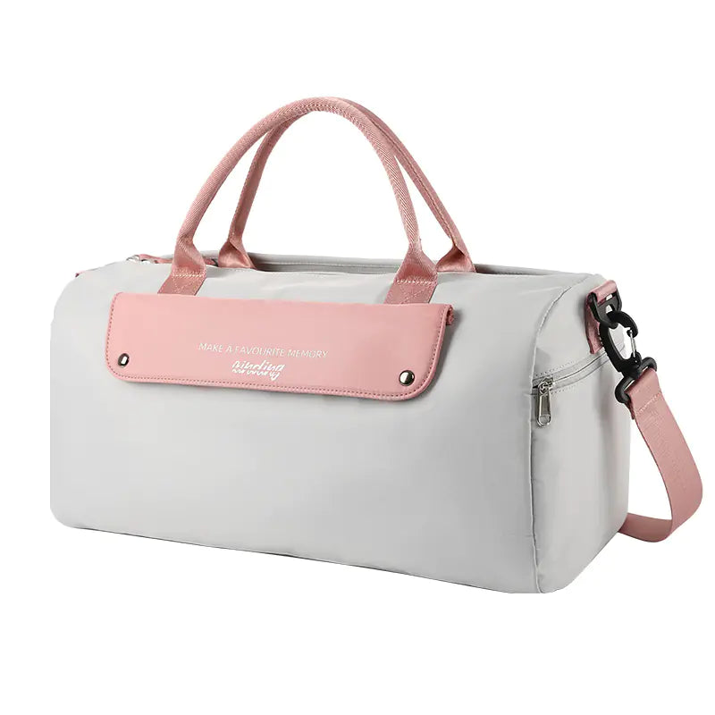 Large Waterproof Women's Travel Duffel Gym Bag