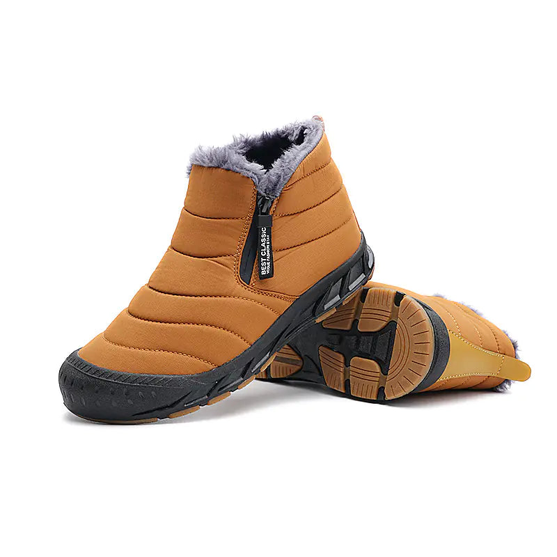 Winter High-Top Cotton Hiking Boots for Men and Women
