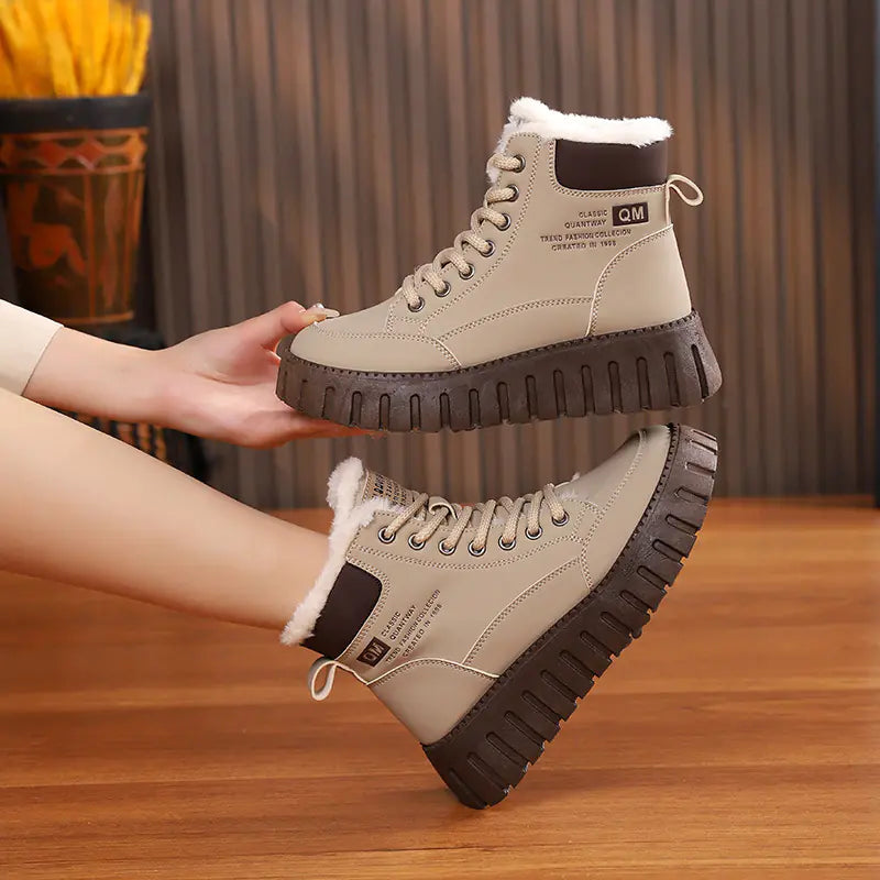 Winter High-Top Thick Sole Martin Boots for Women