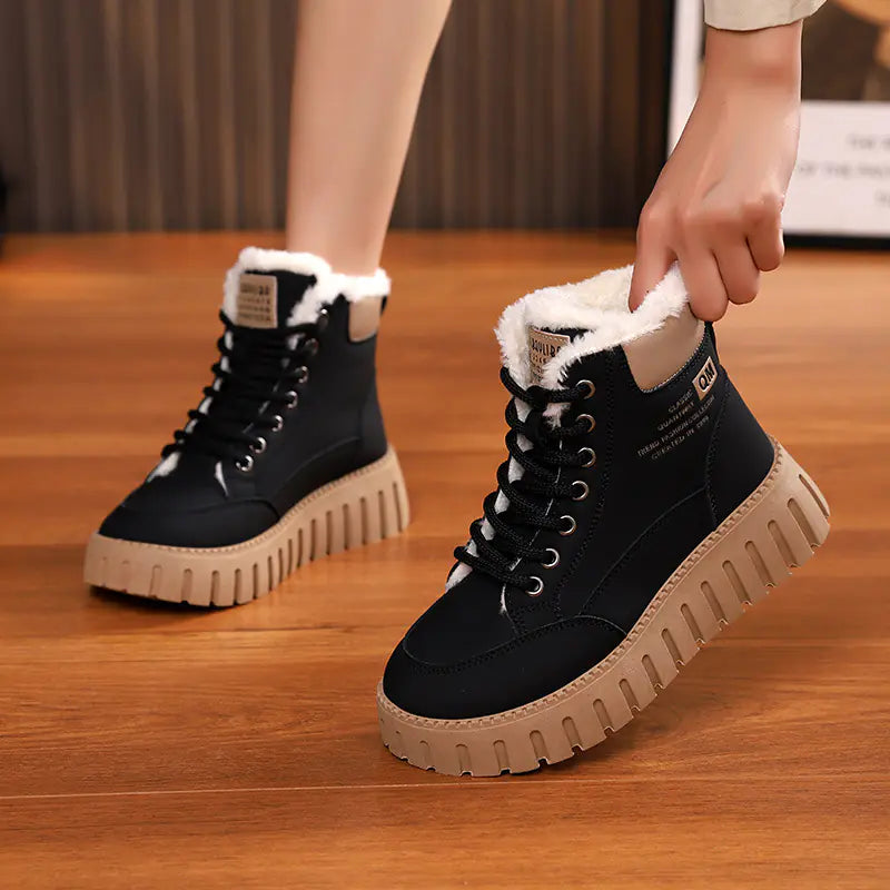 Winter High-Top Thick Sole Martin Boots for Women